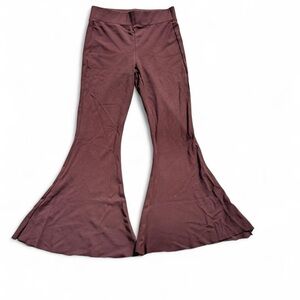 L'AGENCE Chocolate Brown flare pants